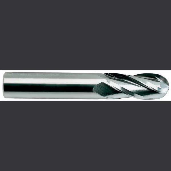 2 Flute Regular Length Ball Nose Tialn-Futura Coated Carbide, Yg-1 Tool Co, Mfr#: 41588TF